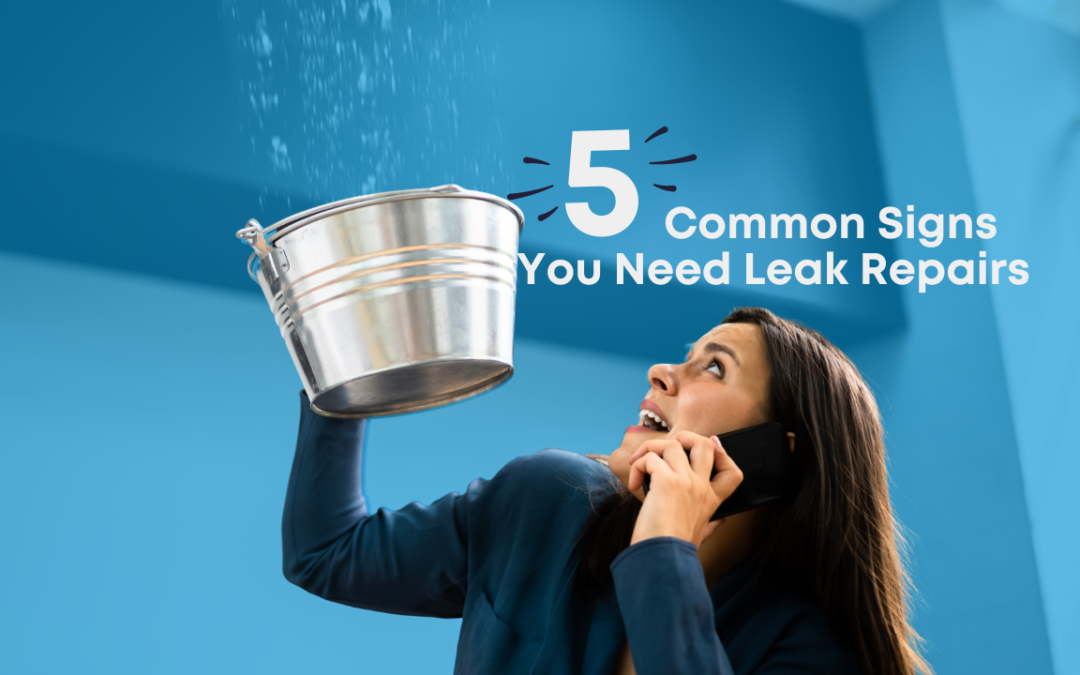 5 Common Signs You Need Leak Repairs